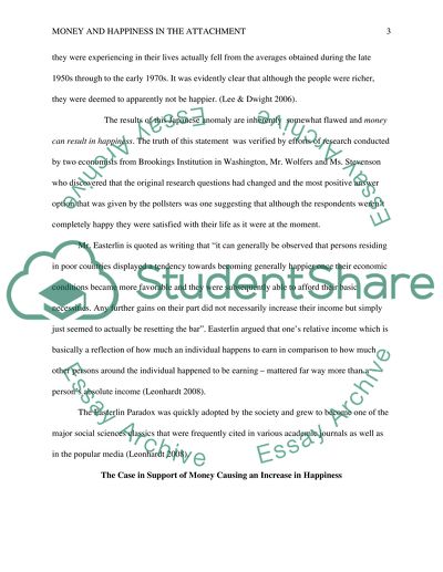 The Case against Money and Happiness