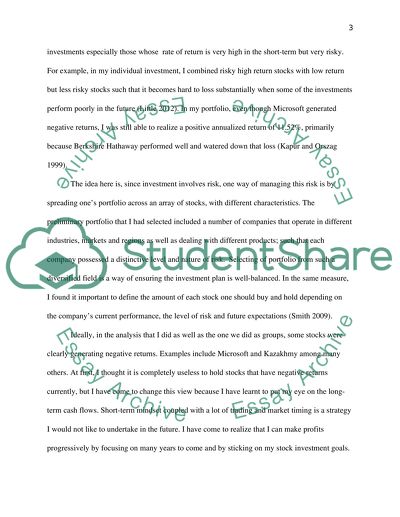 Determinants of Portfolio Performance