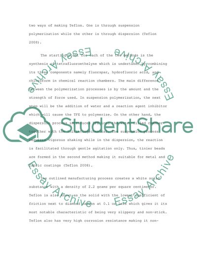 Teflon: A Versatile Fluoropolymer