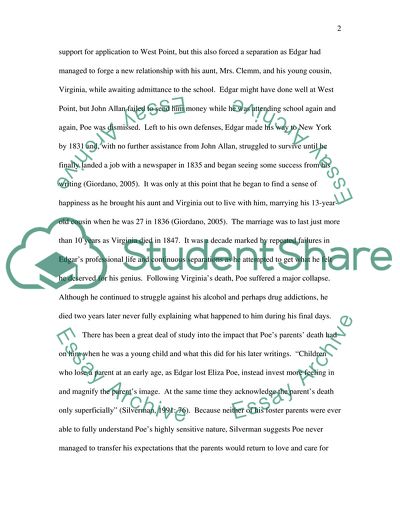 EPoe Psychological problems