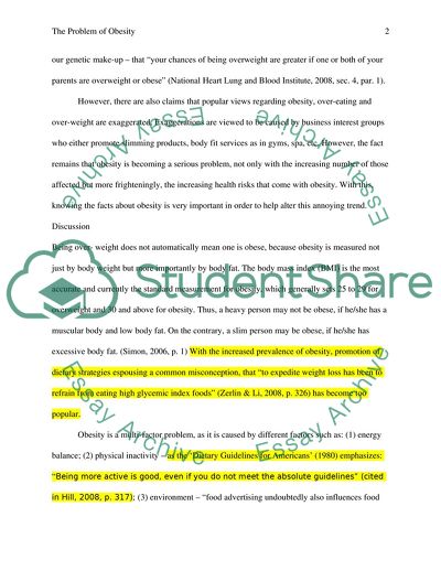 The Problem of Obesity and Over-Eating in the Popular Press