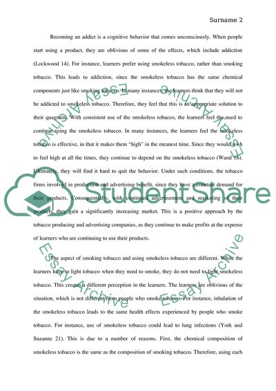 Tobacco Producing and Processing Companies Against Politics