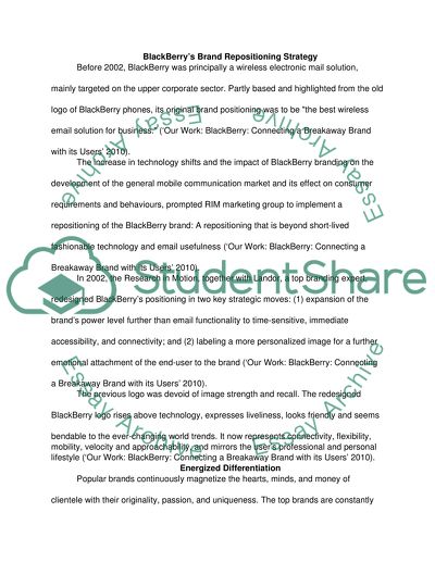 The Fundamental Marketing Techniques in Launching Blackberry