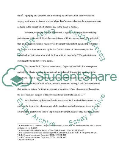 Medical Ethics and Law