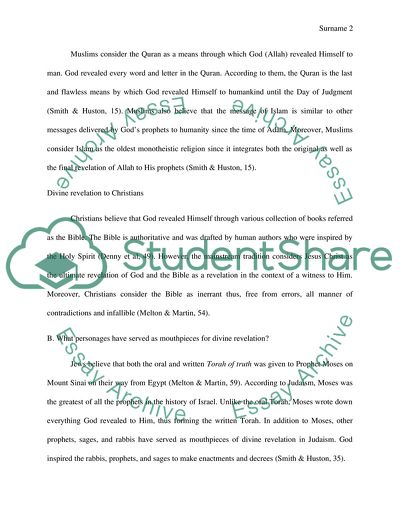 Jews, Christians, and Muslims