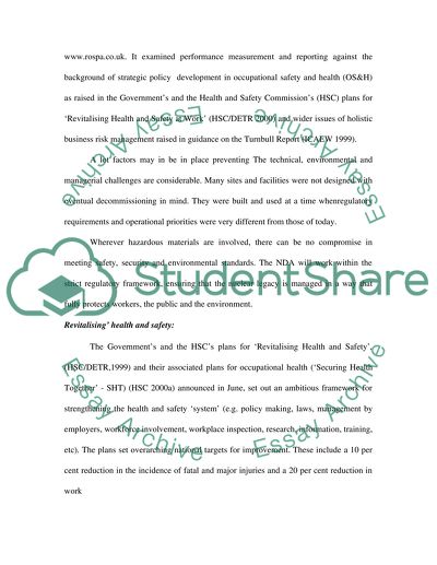 Health and Safety at Work etc Act 1974 -UK