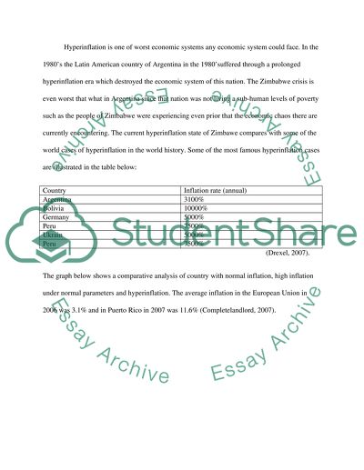 Inflows from Zimbabwe to South Africa