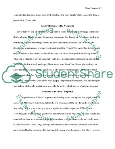 Different Views On The Physicalism And Features Of Them