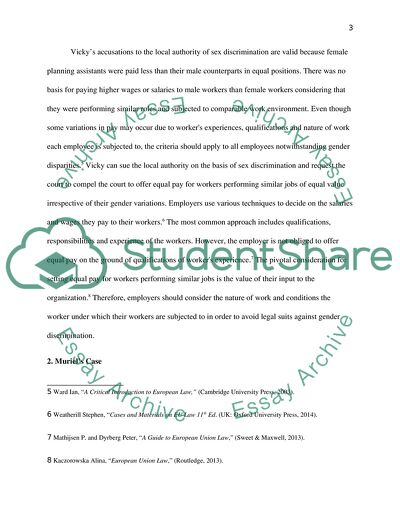 Anti-discrimination Policy: Treaty on the Functioning of the European Union