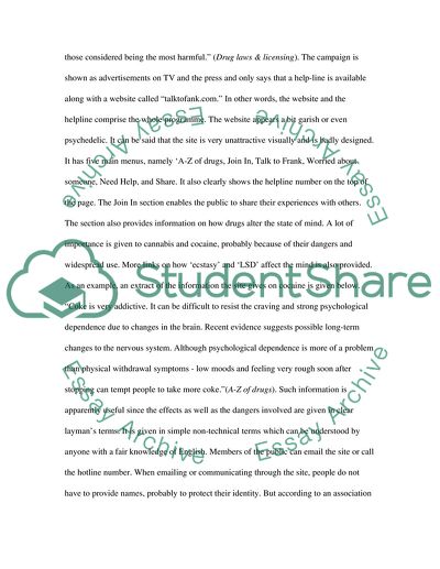 Talk to Frank Programme