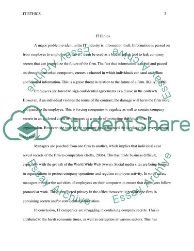 A Major Problem in the IT Industry