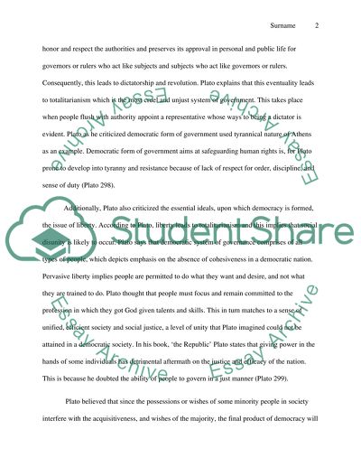 Review of Platos Republic