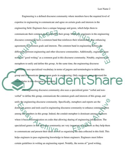 Community essays