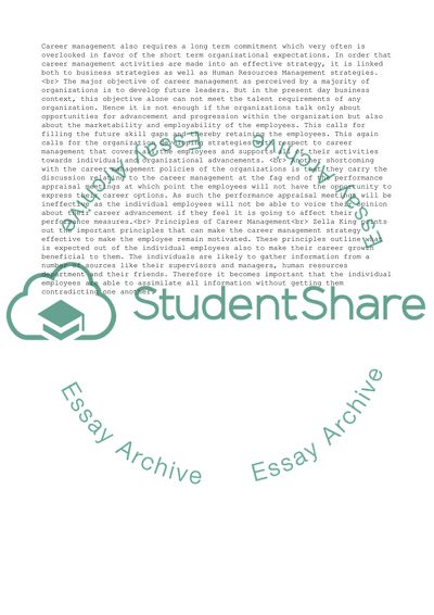 Training and Development and Organisational Growth