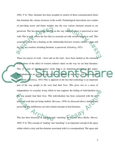 The Howl and On the Road - Beat Literature Analysis