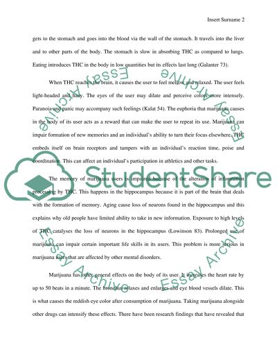 How Marijuana Works in the Body of the User