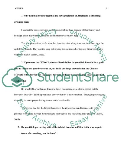 New Generation Is Shunning Drinking Beer