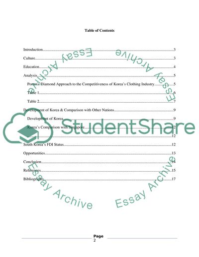 How Culture and Education System Strengthen South Koreas National Competency