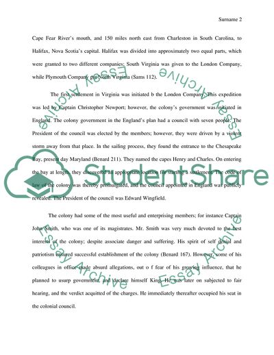 Similarities and Differences between the Settlements of Massachusetts and Virginia