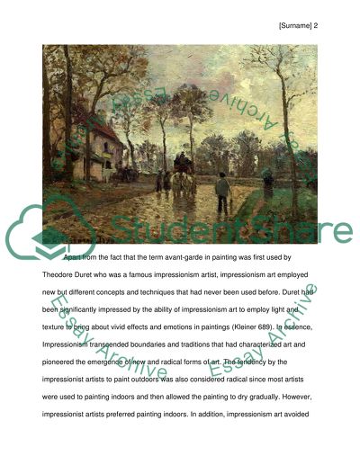 Modern Art Periods