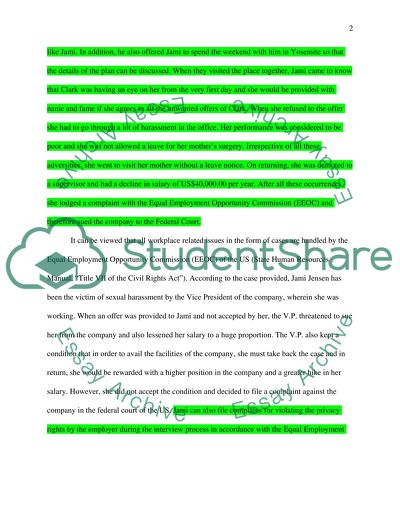 Midterm Exam Employment Law 2009