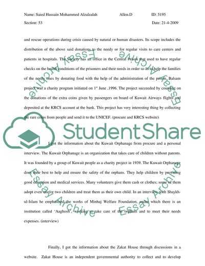 What is the best way to give charity in Kuwait