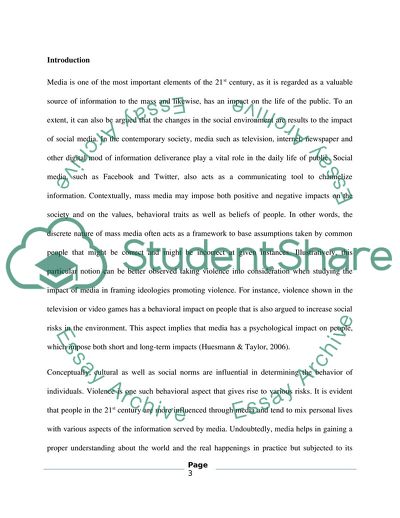 Media as One of the Most Important Elements of the 21st Century