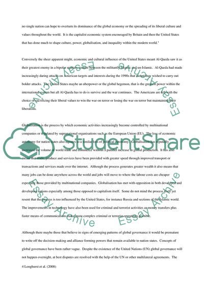 Culture,power,globalisation and inequality