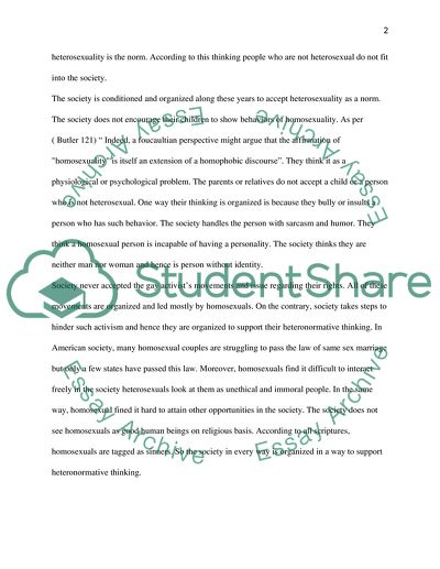 Judith Butlers Imitation and Gender Insubordination