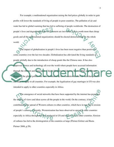 Business Ethics: How The Globalization Changed Living Standards