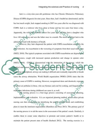 Integrating the Sciences and Practice of Nursing