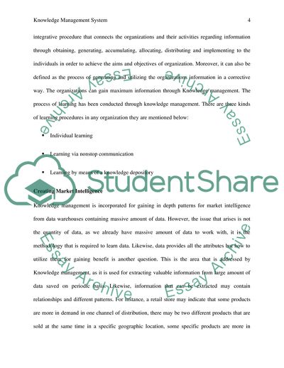 Knowledge Management Design and Implementation