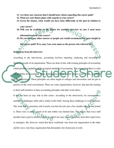 finance interview essay example topics and well written finance essays
