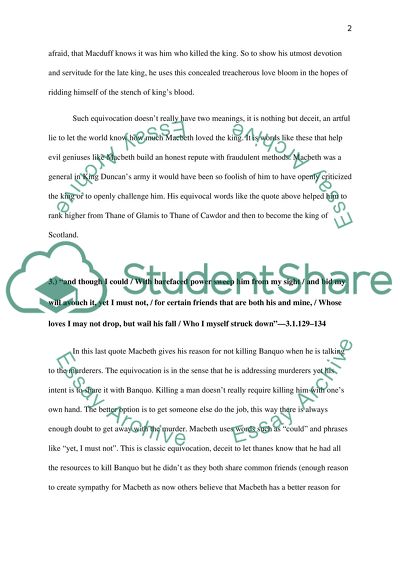 Equivocations Identify