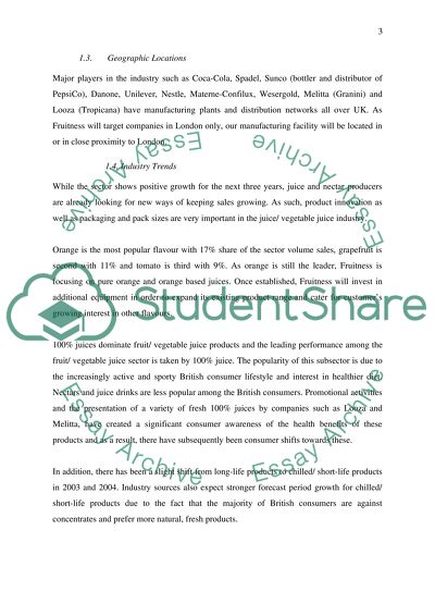 The British Soft Drinks Industry