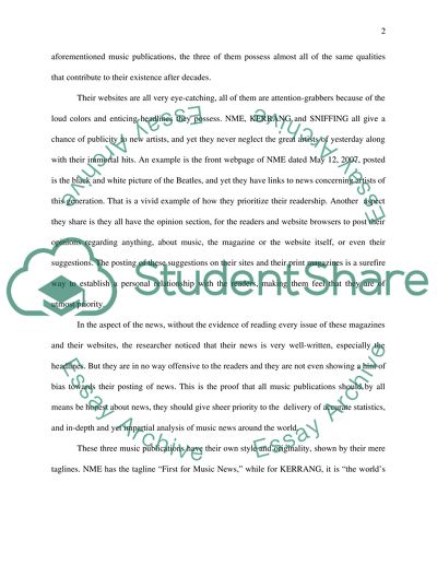 Successful Music Publication