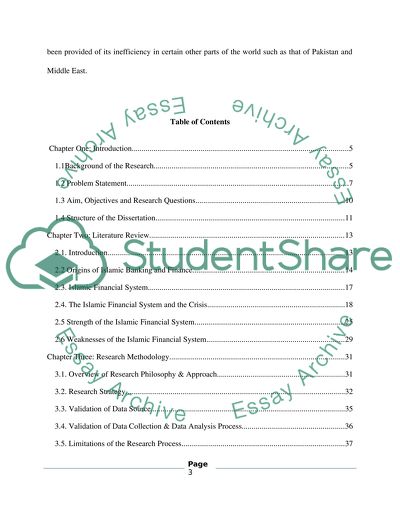 Why the Islamic Financial System has the Strength to Mitigate the Current Financial Crisis
