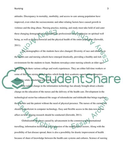 Trends Affecting the Nurse as Educator