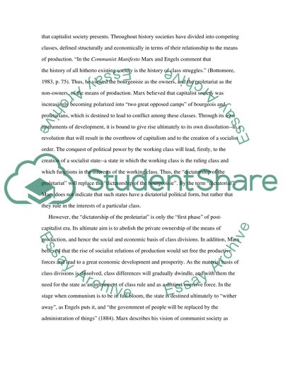 The Sociological Concepts of Class and Society