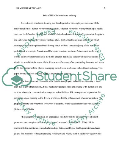 Human Resource Management Roles