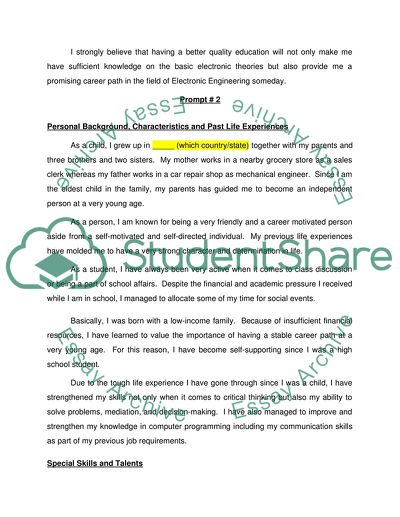 Electronic Engineering at a Community College