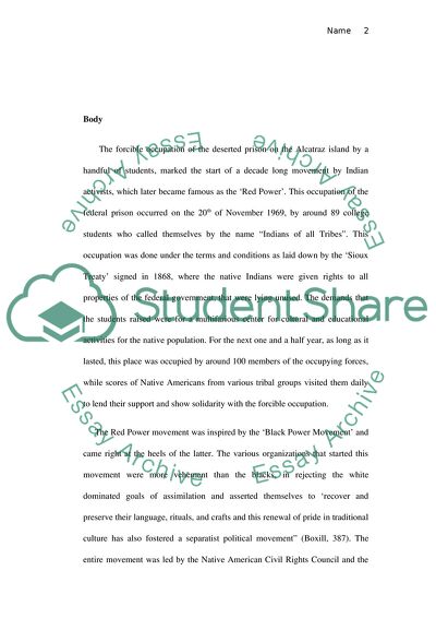 Red Power Movement: Rise of the American Indians