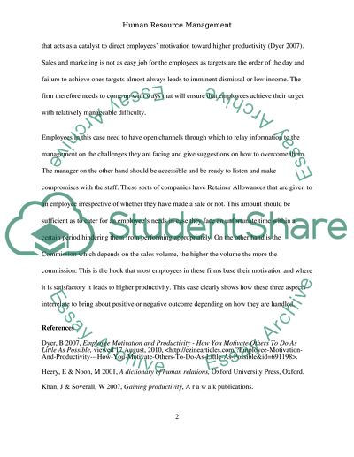 Human Resource Managment