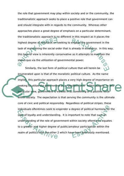 Different Approaches to Governance