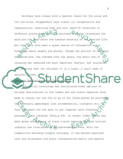 Health and Spa Tourism