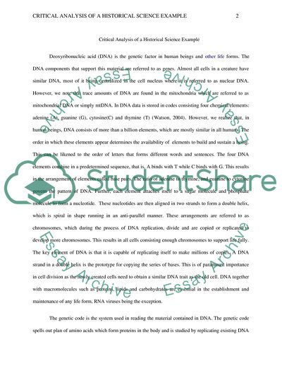 DNA: The Secret of Life