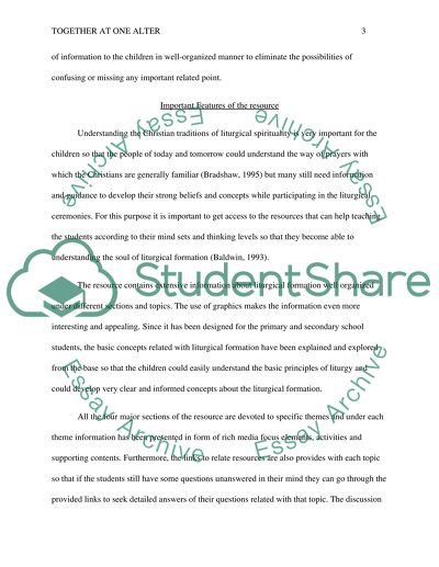 Together at One Altar