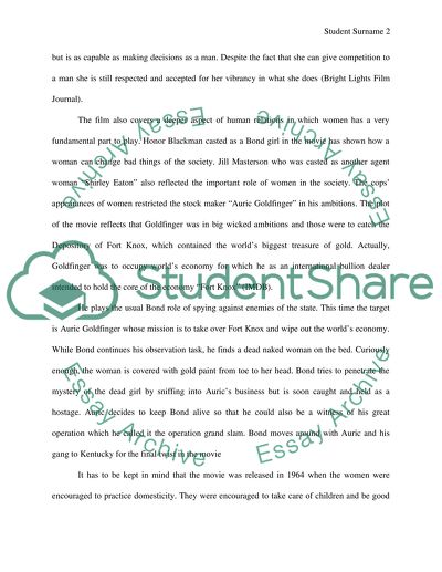 Popular Culture - Goldfinger Film