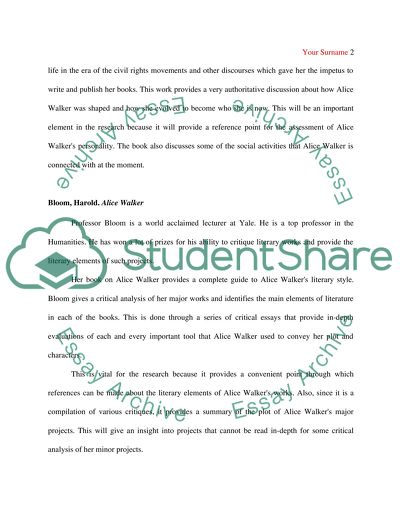 Alice Walker: Freedom Writer