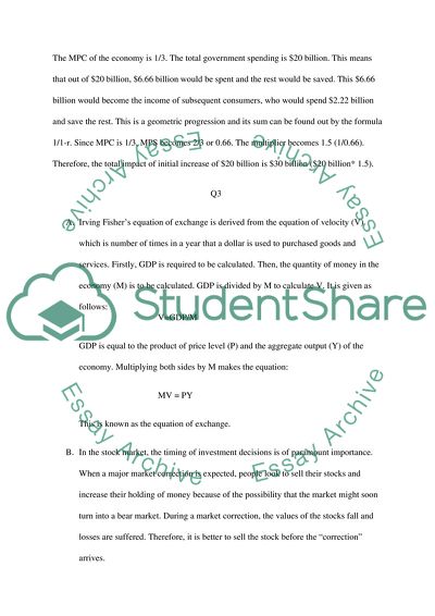 Macro and Micro Economics - 2